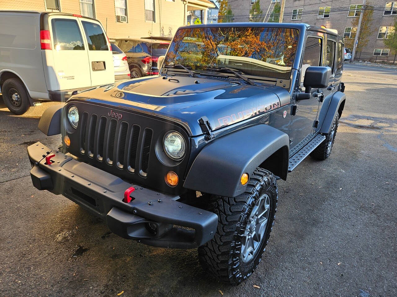 2018 Jeep Wrangler JK Unlimited for sale at RENOS AUTO SALES LLC in Waterbury, CT