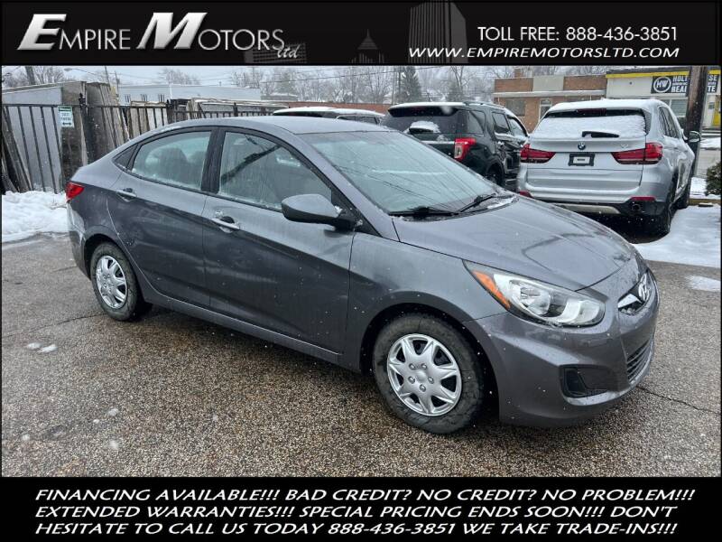 2014 Hyundai Accent for sale at Empire Motors LTD in Cleveland OH