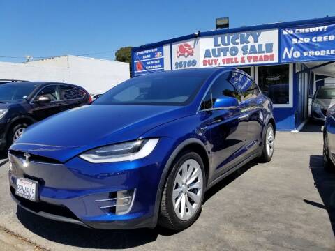 2019 Tesla Model X for sale at Lucky Auto Sale in Hayward CA