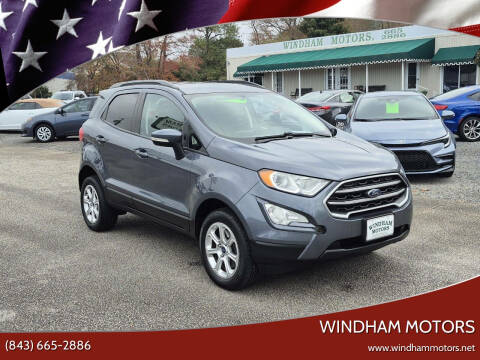 2018 Ford EcoSport for sale at Windham Motors in Florence SC