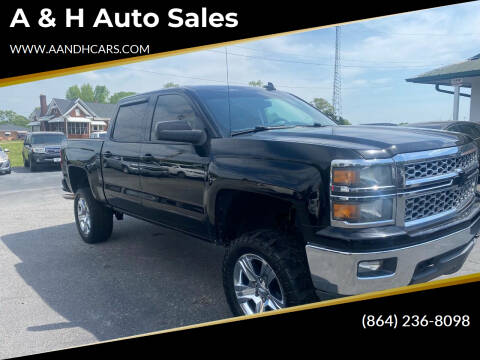2015 Chevrolet Silverado 1500 for sale at A & H Auto Sales in Greenville SC