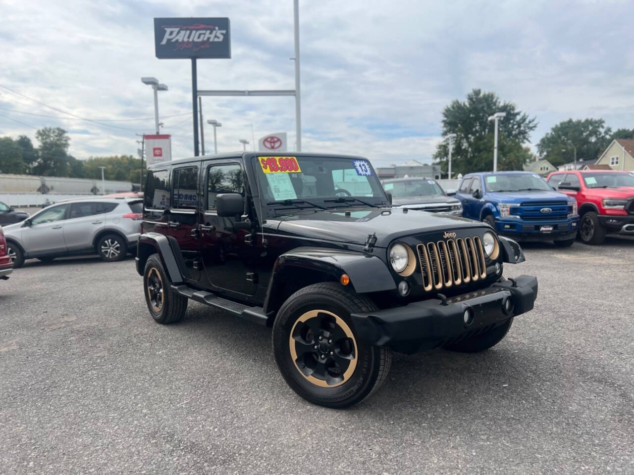 2014 Jeep Wrangler Unlimited for sale at Paugh s Auto Sales in Binghamton, NY