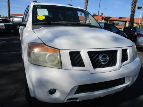2011 Nissan Armada for sale at F & A Car Sales Inc in Ontario CA