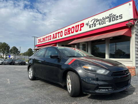 2015 Dodge Dart for sale at Unlimited Auto Group of Marietta in Marietta GA