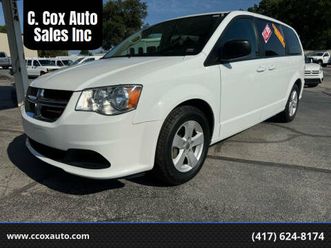 2018 Dodge Grand Caravan for sale at C. Cox Auto Sales Inc in Joplin MO