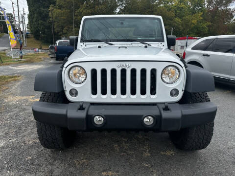 2017 Jeep Wrangler for sale at AUTO XCHANGE in Asheboro NC