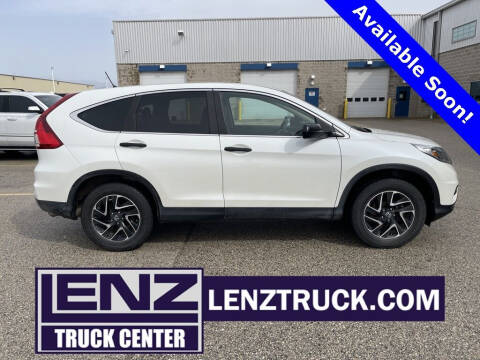 2016 Honda CR-V for sale at LENZ TRUCK CENTER in Fond Du Lac WI