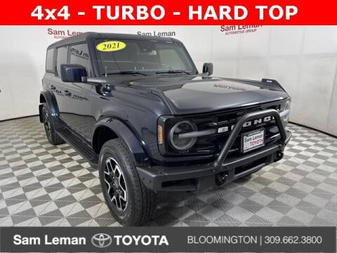 2021 Ford Bronco for sale at Sam Leman Toyota Bloomington in Bloomington IL
