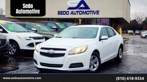 2013 Chevrolet Malibu for sale at Sedo Automotive in Davison MI