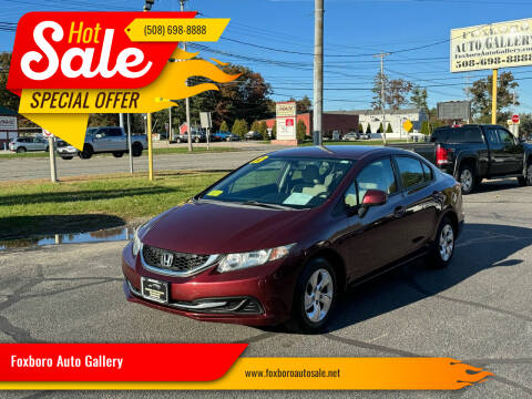 2013 Honda Civic for sale at Foxboro Auto Gallery in Foxboro MA