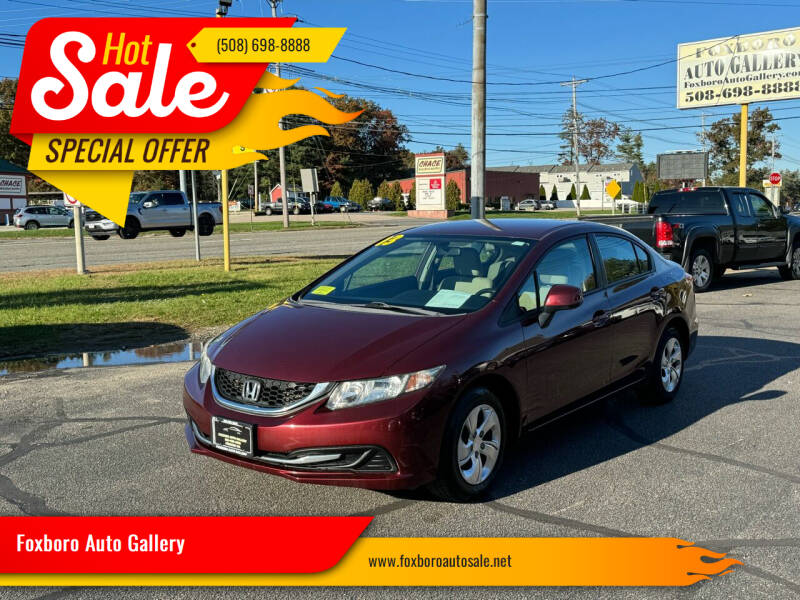 2013 Honda Civic for sale at Foxboro Auto Gallery in Foxboro MA