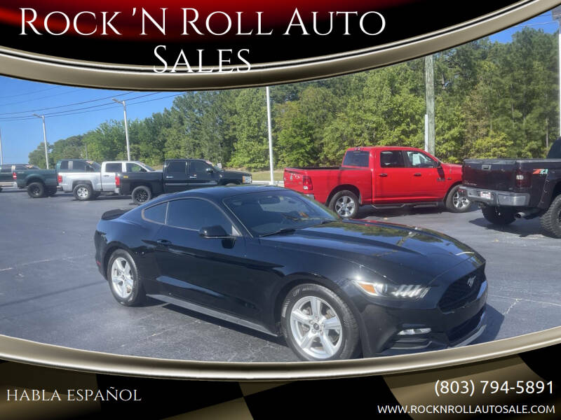 Used 2015 Ford Mustang V6 with VIN 1FA6P8AM6F5335965 for sale in West Columbia, SC