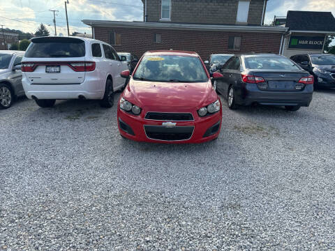 2015 Chevrolet Sonic for sale at ADKINS PRE OWNED CARS LLC in Kenova WV