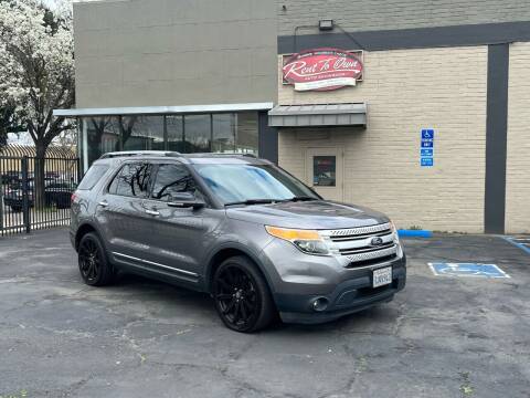 2013 Ford Explorer for sale at Rent To Own Auto Showroom - Finance Inventory in Modesto CA