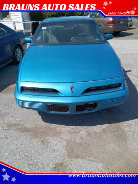 1992 Pontiac Grand Prix for sale at BRAUNS AUTO SALES in Pottstown PA