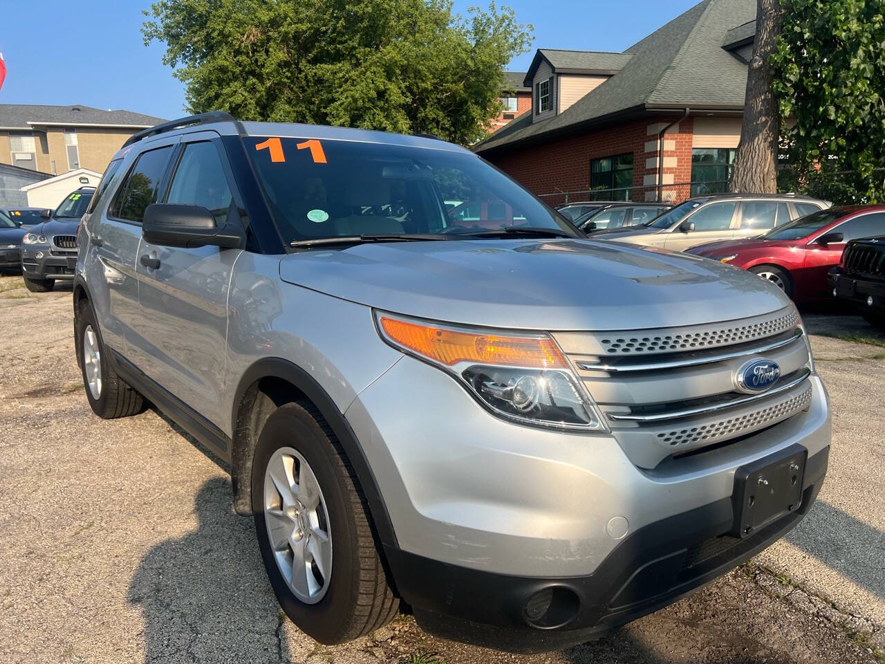 Silver 2011 Ford Explorer Base AWD Base 4dr SUV 2