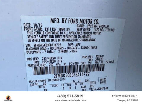 2015 Ford Flex SEL
