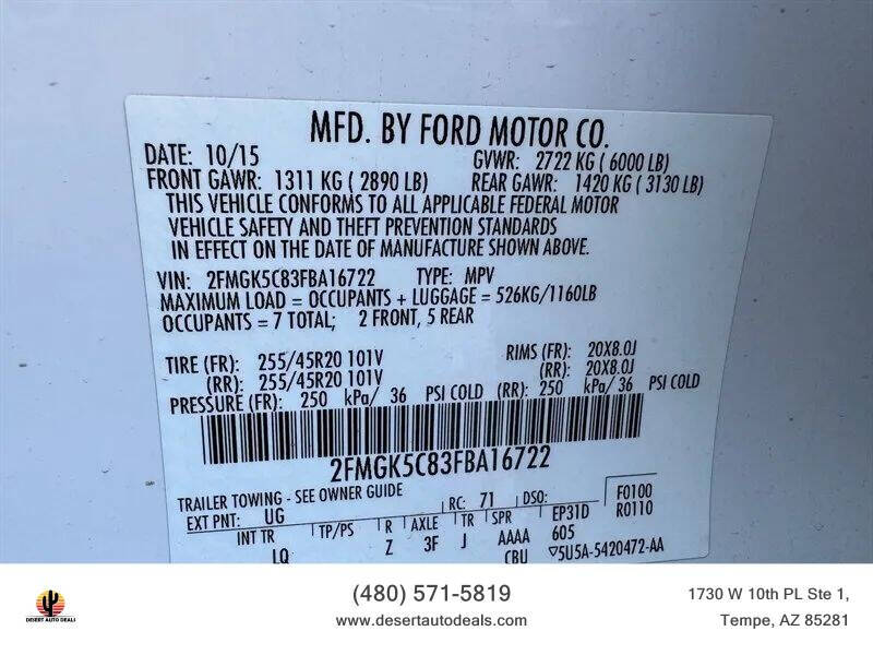 2015 Ford Flex SEL