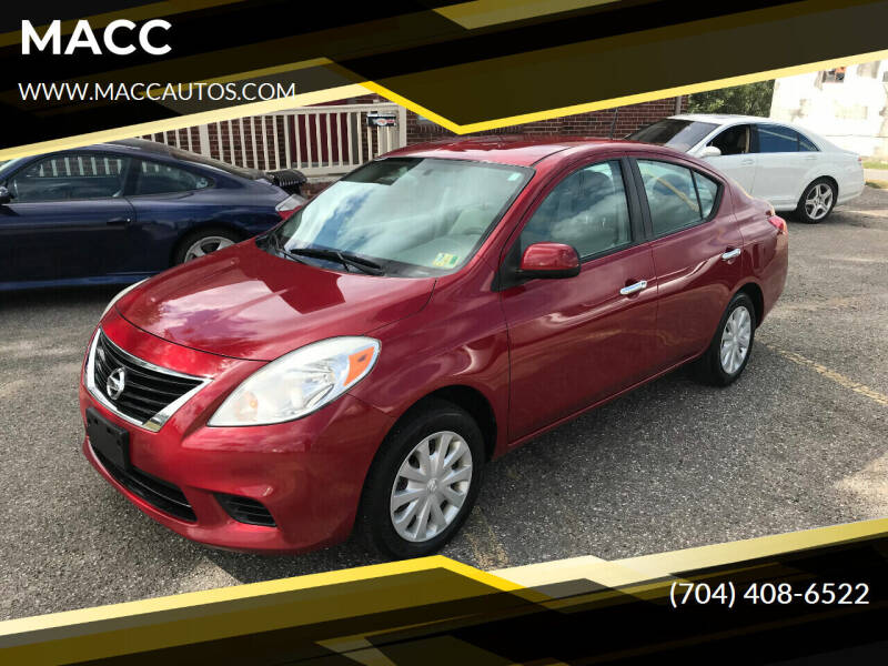 2012 Nissan Versa for sale at MACC in Gastonia NC