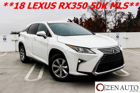 2018 Lexus RX 350