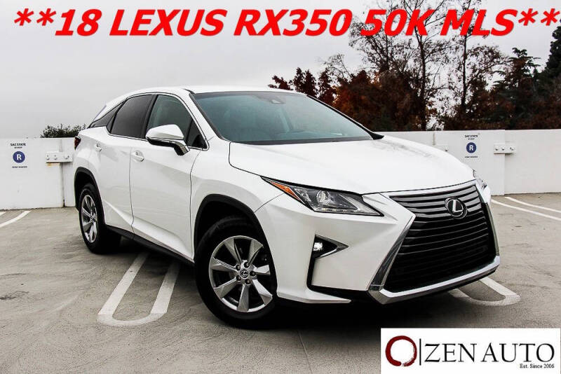 2018 Lexus RX 350