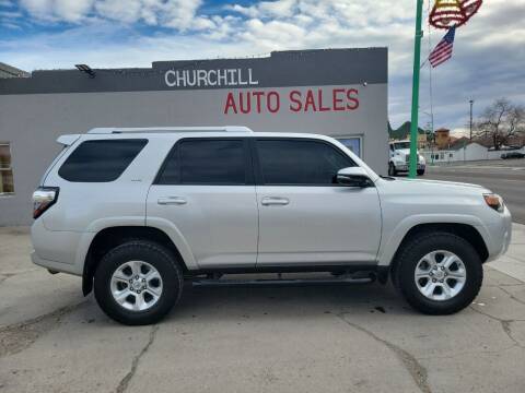 2018 Toyota 4Runner for sale at CHURCHILL AUTO SALES in Fallon NV