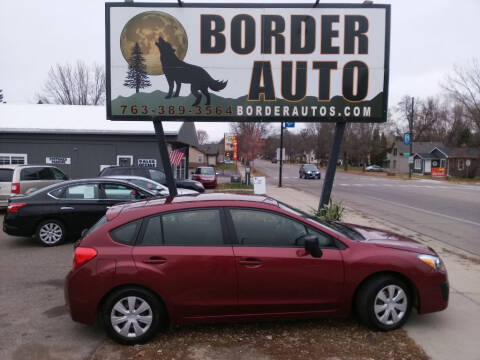 2013 Subaru Impreza for sale at Border Auto of Princeton in Princeton MN