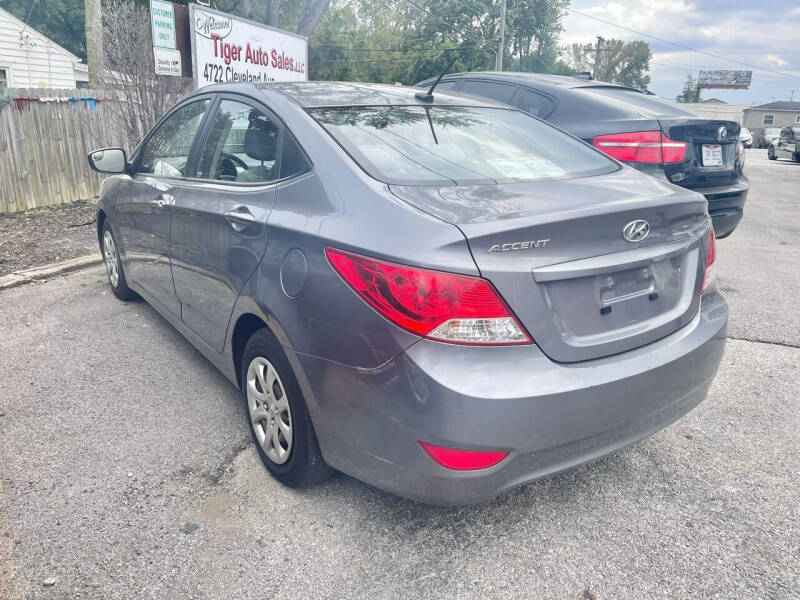 2014 Hyundai Accent for sale at Tiger Auto Sales in Columbus OH