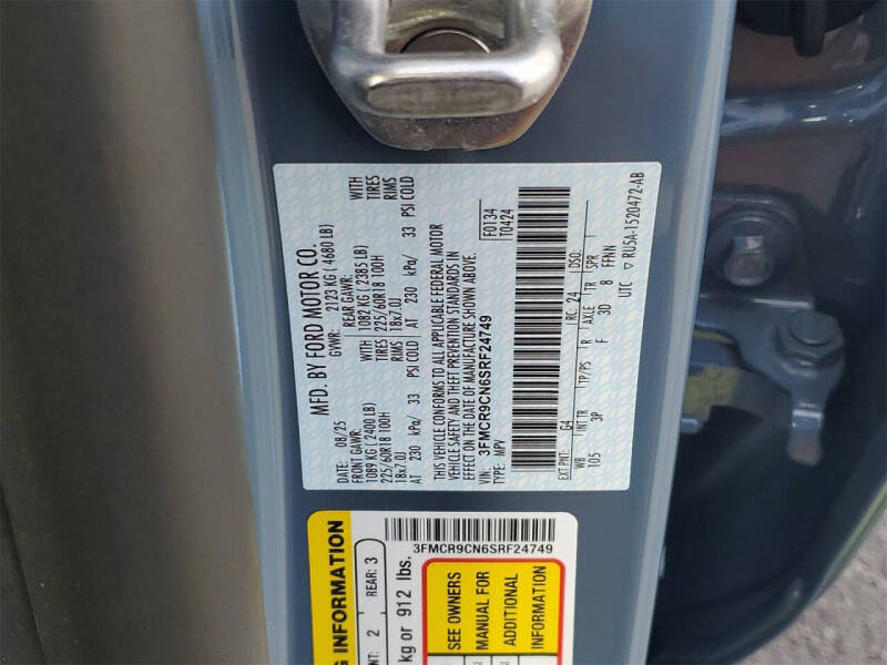 2025 Ford Bronco Sport Outer Banks