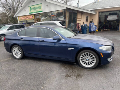 2011 BMW 5 Series for sale at Affordable Auto Detailing & Sales in Neptune NJ