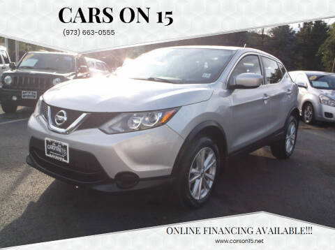 2017 Nissan Rogue Sport for sale at Cars On 15 in Lake Hopatcong NJ