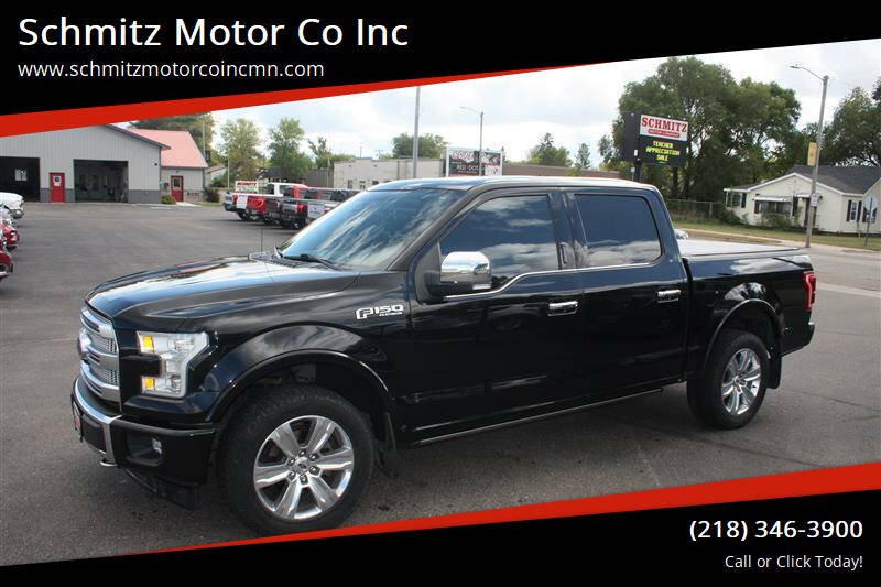 2016 Ford F-150 for sale at Schmitz Motor Co Inc in Perham MN