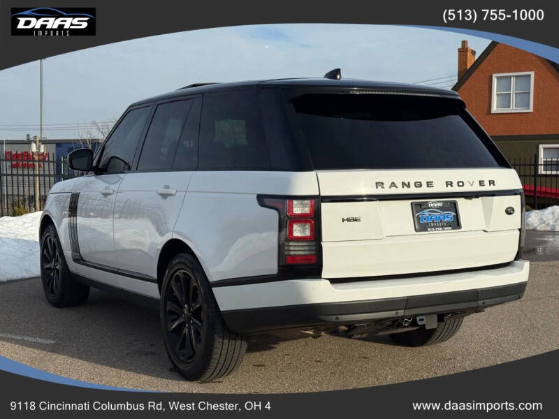 2017 Land Rover Range Rover HSE