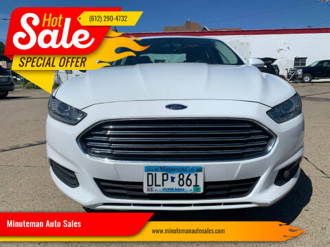 2014 Ford Fusion for sale at Minuteman Auto Sales in Saint Paul MN