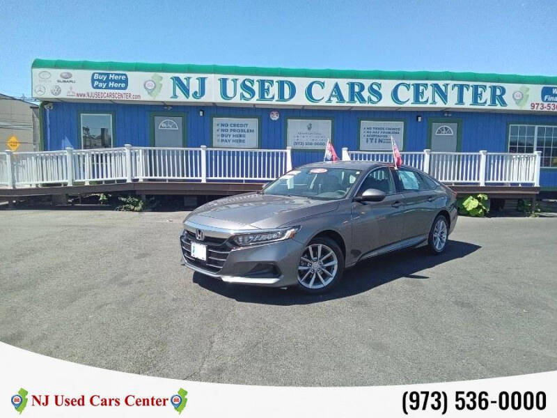 2021 Honda Accord for sale at New Jersey Used Cars Center in Irvington NJ