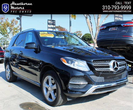 2016 Mercedes-Benz GLE for sale at Hawthorne Motors Pre-Owned in Lawndale CA