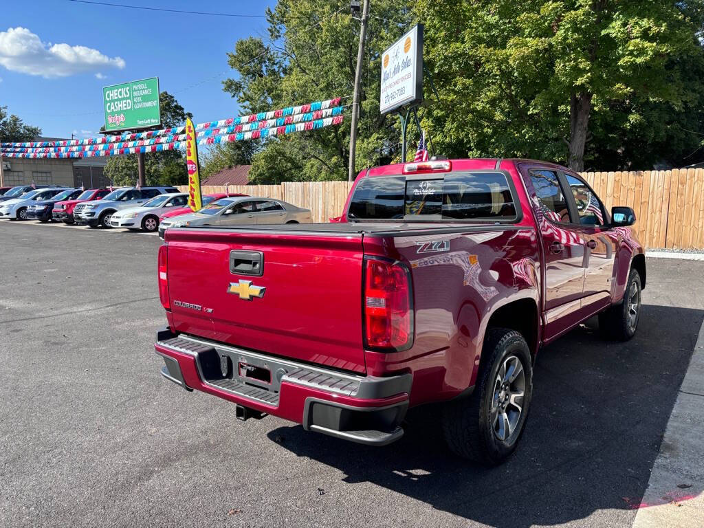 2017 Chevrolet Colorado for sale at Michael Johnson @ Allens Auto Sales Hopkinsville in Hopkinsville, KY