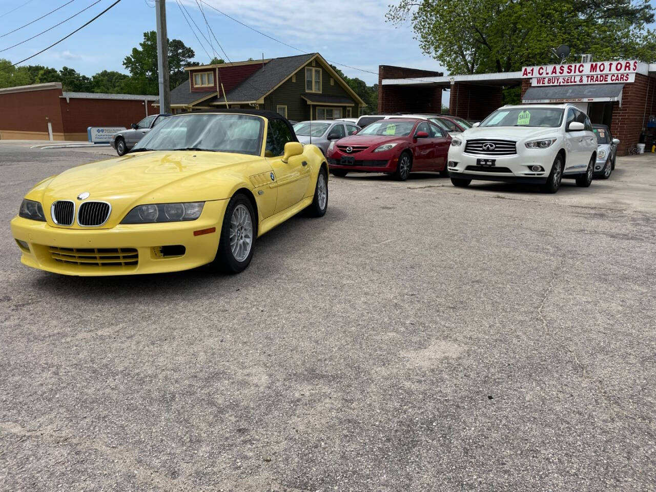 2000 BMW Z3 for sale at A1 Classic Motor Inc in Fuquay Varina, NC