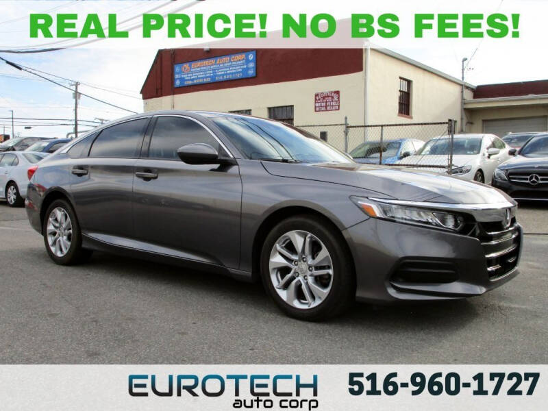 2019 Honda Accord for sale at EUROTECH AUTO CORP in Island Park NY