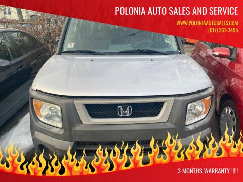 2004 Honda Element for sale at Polonia Auto Sales and Service in Boston MA