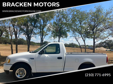 1998 Ford F-150 for sale at BRACKEN MOTORS in San Antonio TX