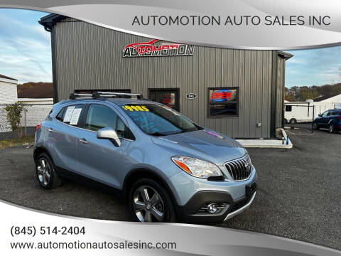 2013 Buick Encore for sale at Automotion Auto Sales Inc in Kingston NY