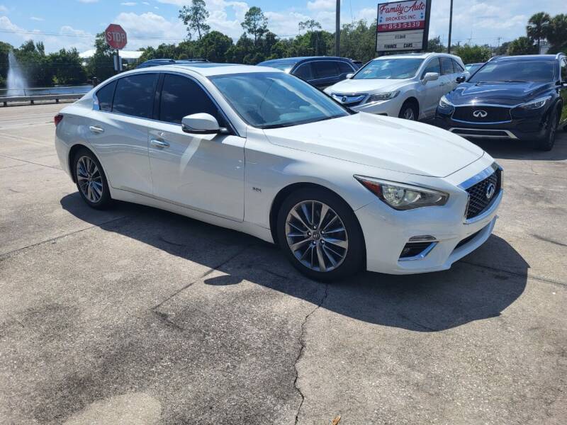 2018 Infiniti Q50 for sale at FAMILY AUTO BROKERS in Longwood FL