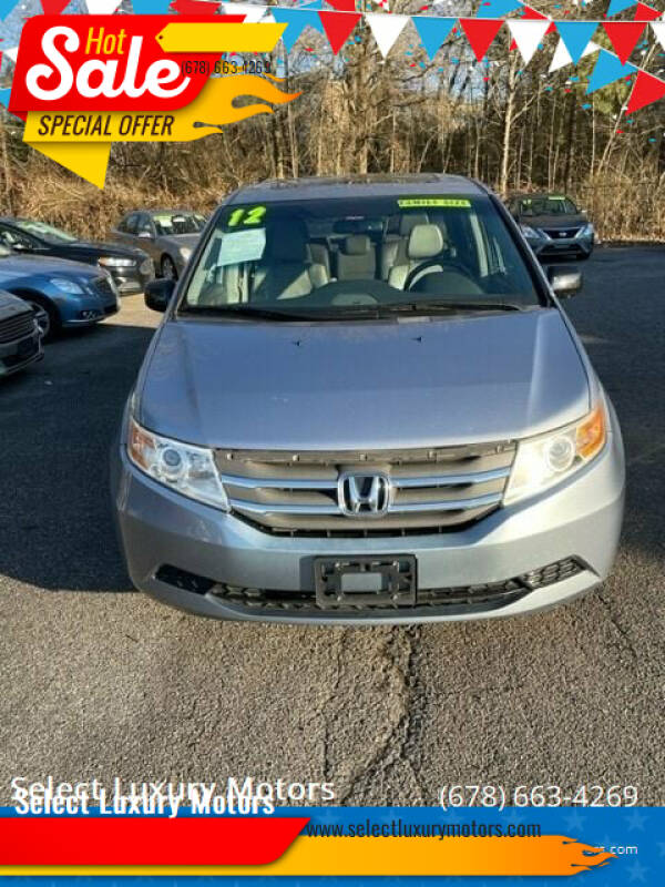 2012 Honda Odyssey for sale at Select Luxury Motors in Cumming GA