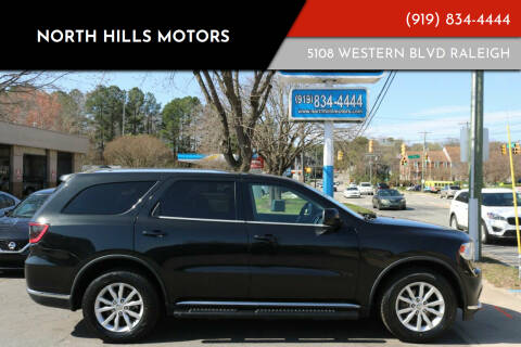 2014 Dodge Durango for sale at NORTH HILLS MOTORS in Raleigh NC