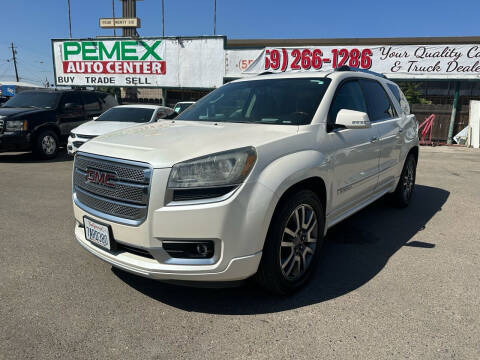 2013 GMC Acadia for sale at Pemex Auto Center in Fresno CA