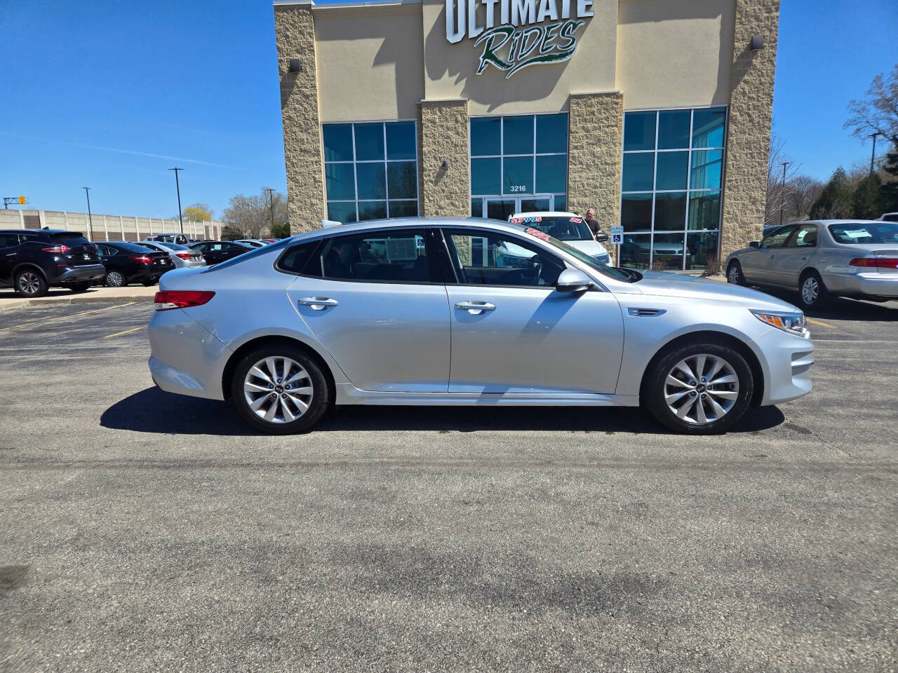 Silver 2018 Kia Optima EX EX 4dr Sedan 1