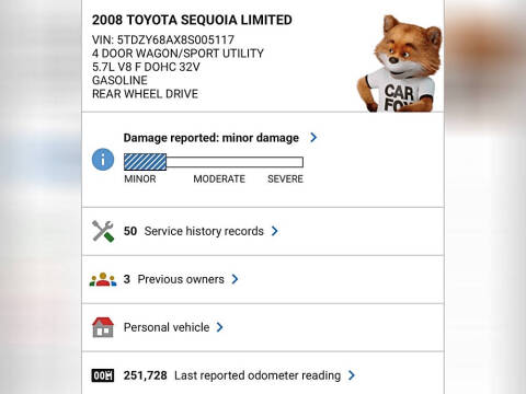 2008 Toyota Sequoia Limited