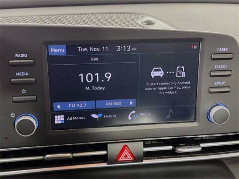 2023 Hyundai Elantra Hybrid Blue