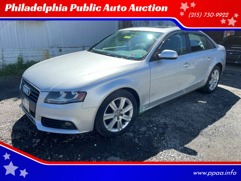 2010 Audi A4 for sale at Philadelphia Public Auto Auction in Philadelphia PA